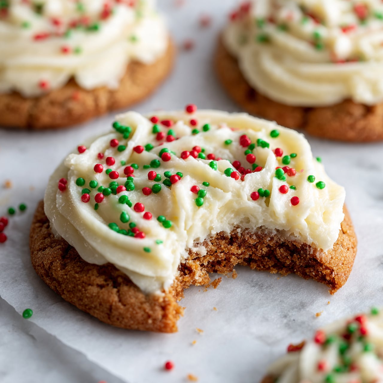 A clear glass bowl filled with thick, smooth brown dough or batter being stirred with a wooden spoon, showing swirling patterns and a creamy texture, the bowl sits on a white marbled surface; the mixture is dense and even in color, with some remnants stuck to the sides of the bowl. photo taken with an iphone --ar 4:5 --v 7