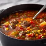Crock Pot Hamburger Soup Recipe