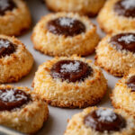 Coconut Thumbprint Cookies with Salted Caramel Recipe