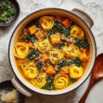 Butternut Squash Sausage and Tortellini Soup Recipe