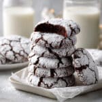 Fudgy Brownie Crinkle Cookies with Espresso Powder Recipe