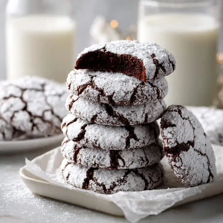 Fudgy Brownie Crinkle Cookies with Espresso Powder Recipe