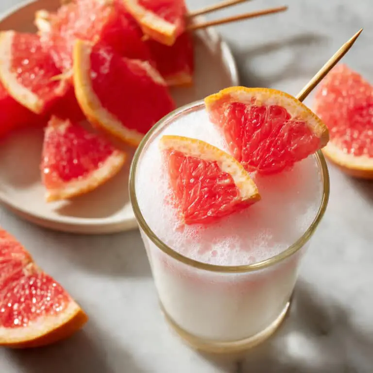 Charred Grapefruit & Mezcal Paloma Sour Recipe