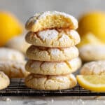 Lemon Crinkle Cookies Recipe