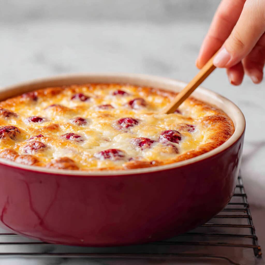 Crustless Cranberry Pie Recipe