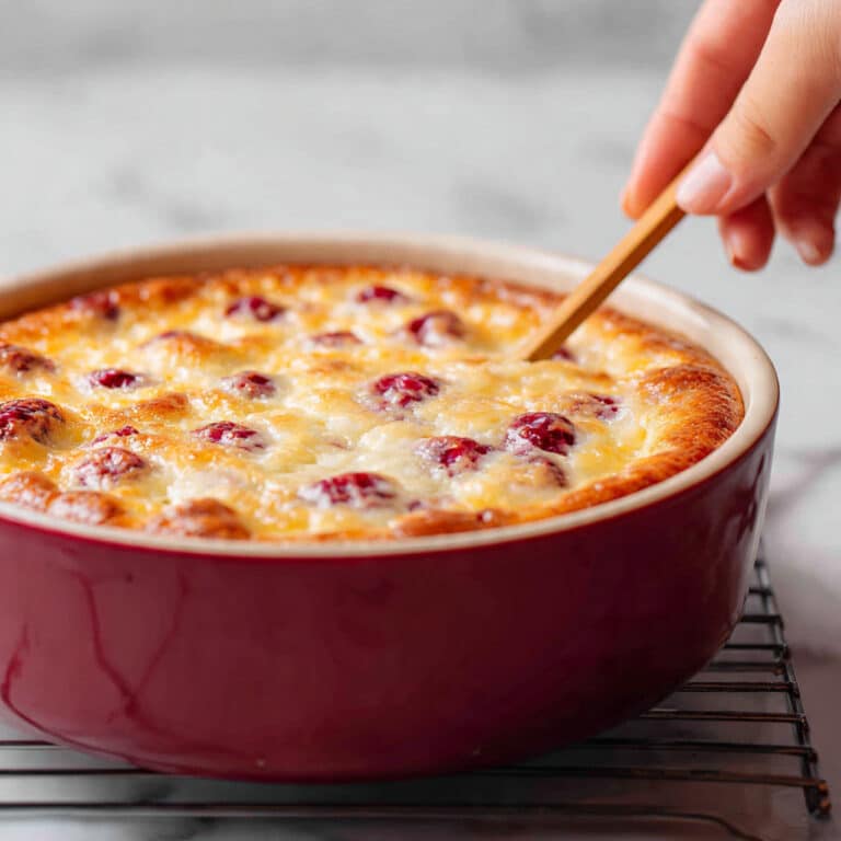 Crustless Cranberry Pie Recipe