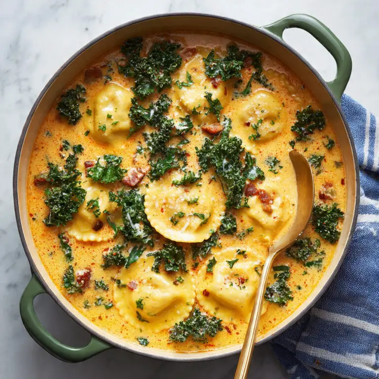 Tortellini Soup with Italian Sausage and Kale Recipe