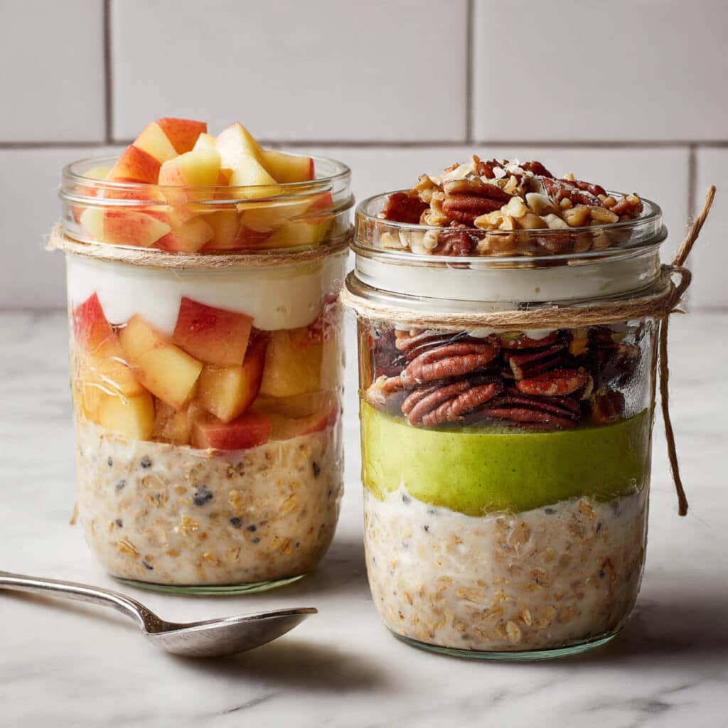 Bircher Muesli (Swiss Overnight Oatmeal) Recipe