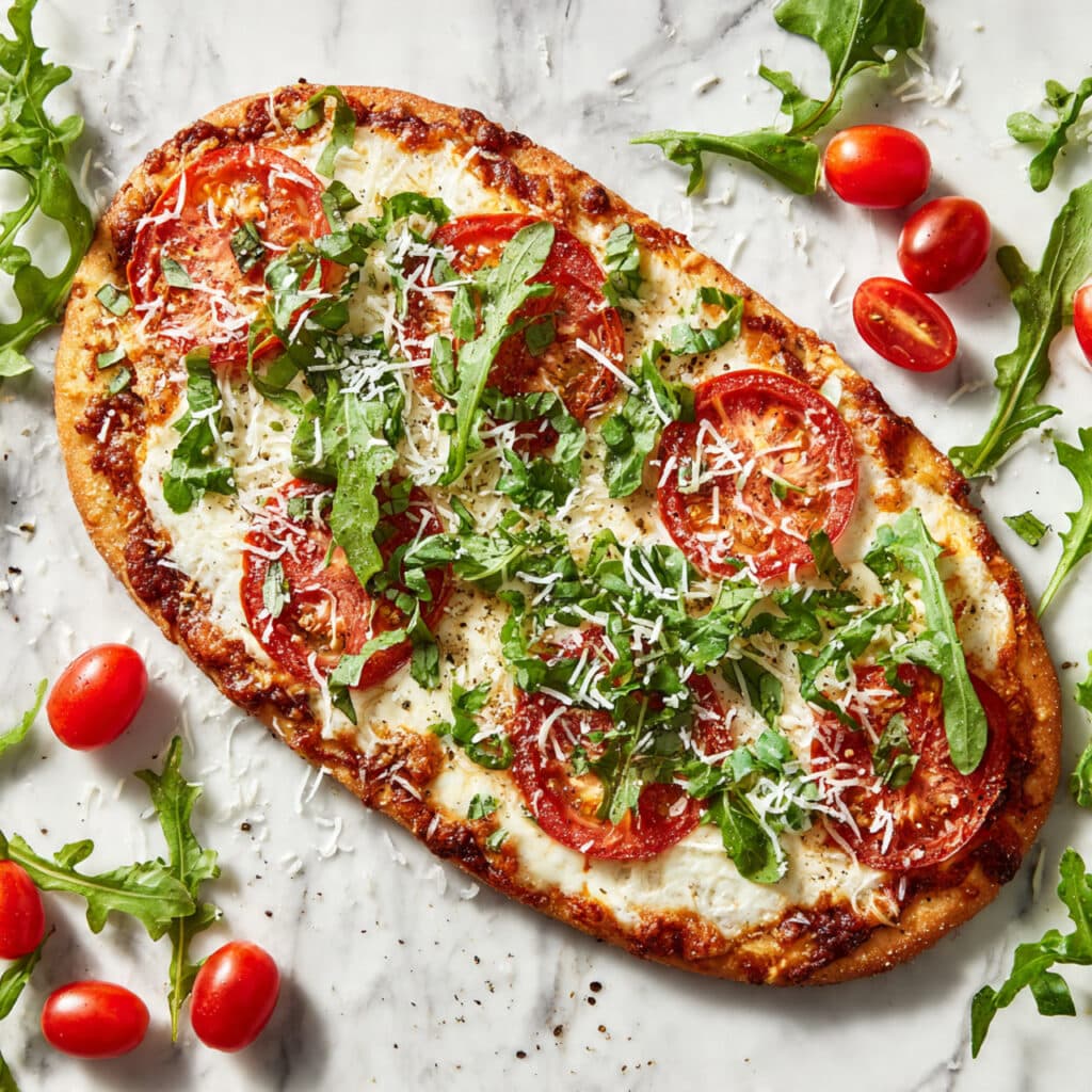Homemade Flatbread Pizza Recipe