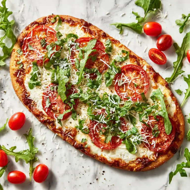 Homemade Flatbread Pizza Recipe