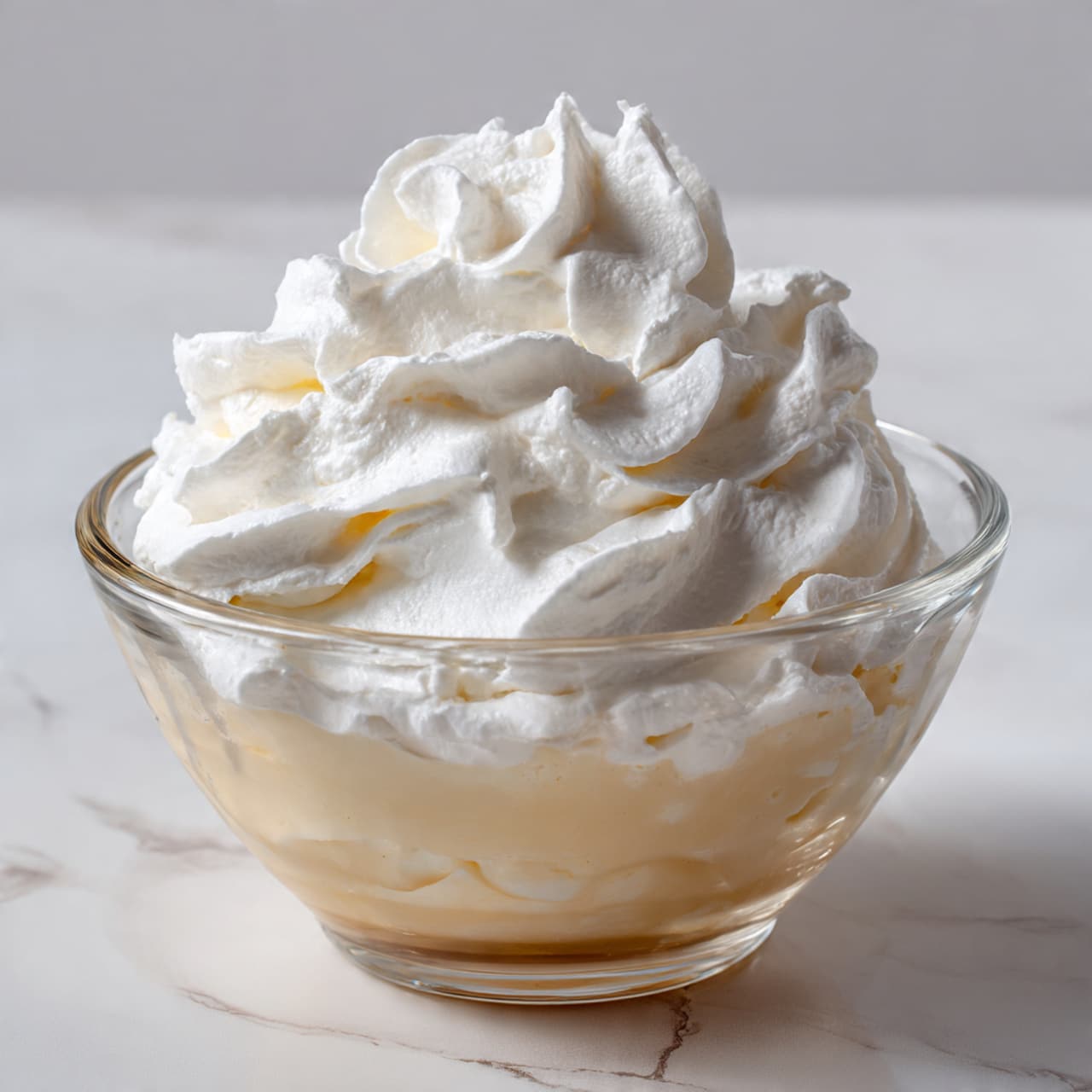 A rectangular metal container holds creamy, light yellow ice cream with a smooth and slightly soft texture. Three rounded scoops are being lifted by a metal ice cream scooper resting on the ice cream's surface. The ice cream base is pale with hints of a deeper yellow swirl mixed in. The container sits on a white marbled surface, surrounded by bright yellow lemon slices and fresh green mint leaves. Part of a white waffle cone lies in the corner, adding a textured, honeycomb pattern to the scene. Photo taken with an iphone --ar 4:5 --v 7