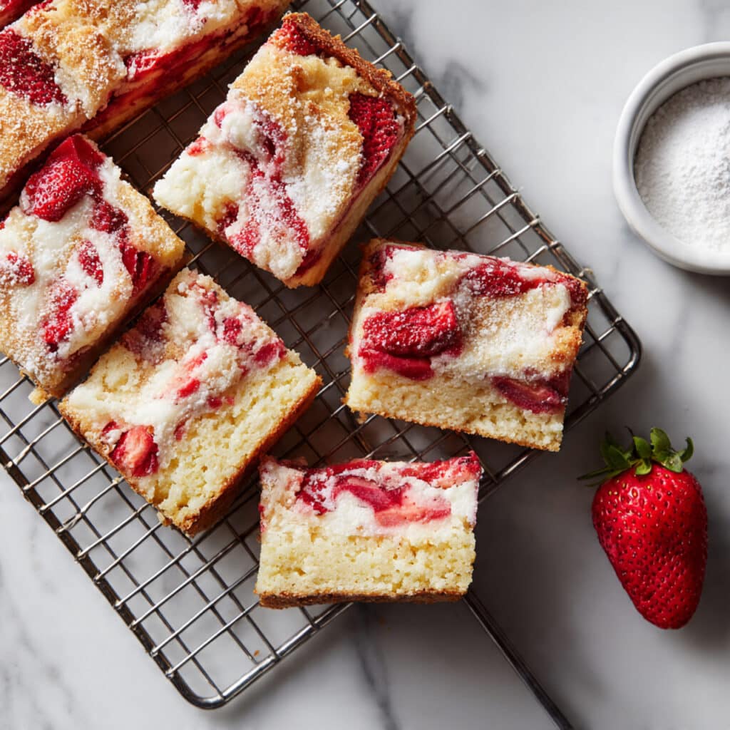 Sweet Raspberry Jam Focaccia with Powdered Sugar Glaze Recipe