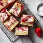 Sweet Raspberry Jam Focaccia with Powdered Sugar Glaze Recipe