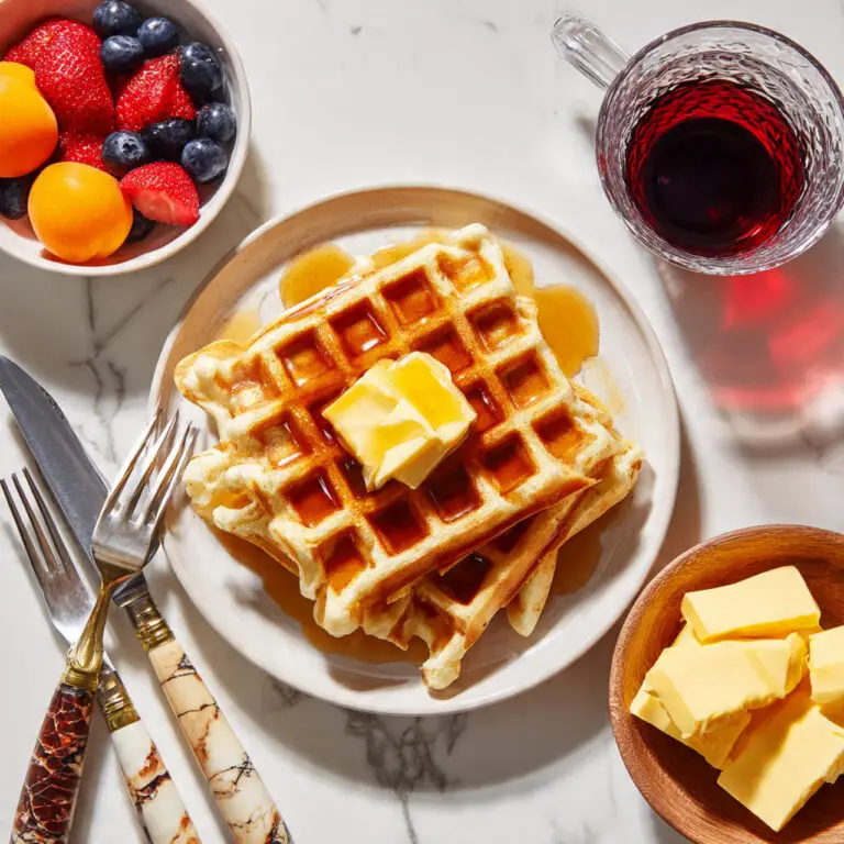Belgian Waffles Recipe
