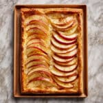 Apple Galette with Puff Pastry and Homemade Caramel Recipe