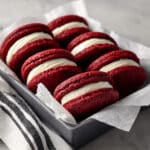 Red Velvet Cake Mix Cookies with Cream Cheese Icing Recipe