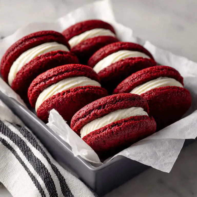 Red Velvet Cake Mix Cookies with Cream Cheese Icing Recipe