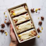 Pumpkin Carrot Cake with Cream Cheese Frosting and Toasted Coconut Recipe