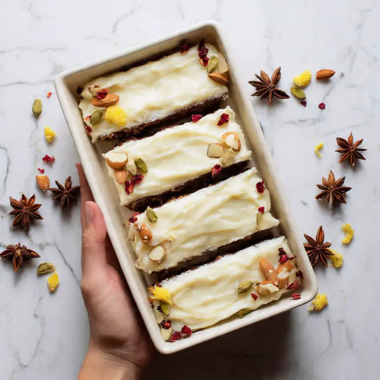 Pumpkin Carrot Cake with Cream Cheese Frosting and Toasted Coconut Recipe