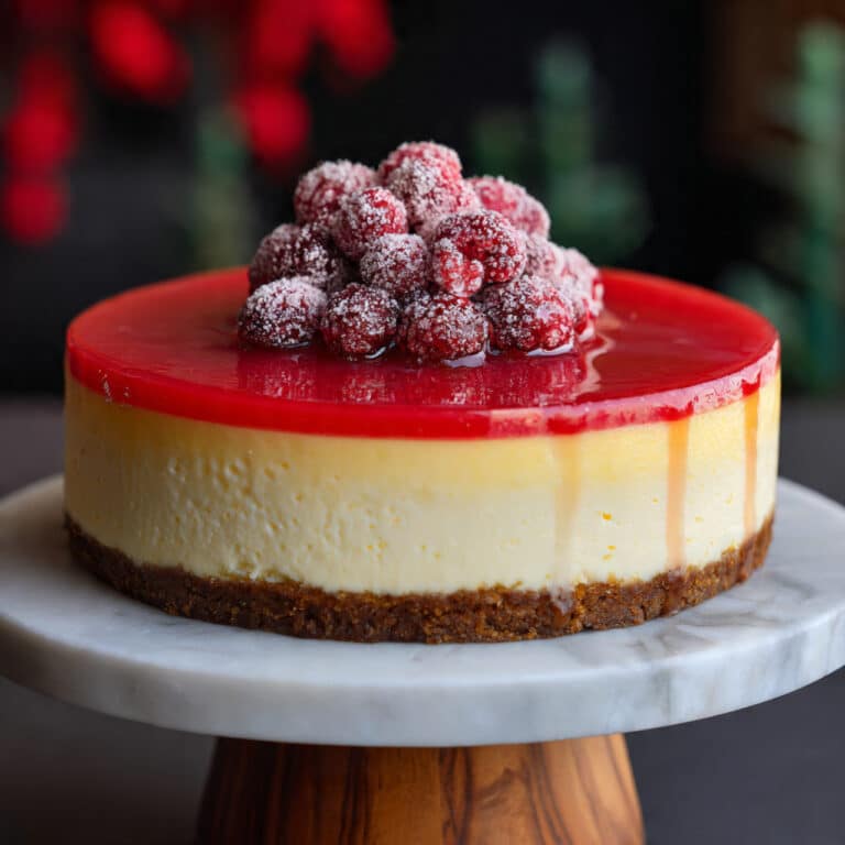 Cranberry Orange Cheesecake Recipe