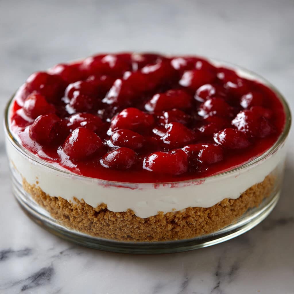 No-Bake Strawberry Cheesecake with Cool Whip Recipe