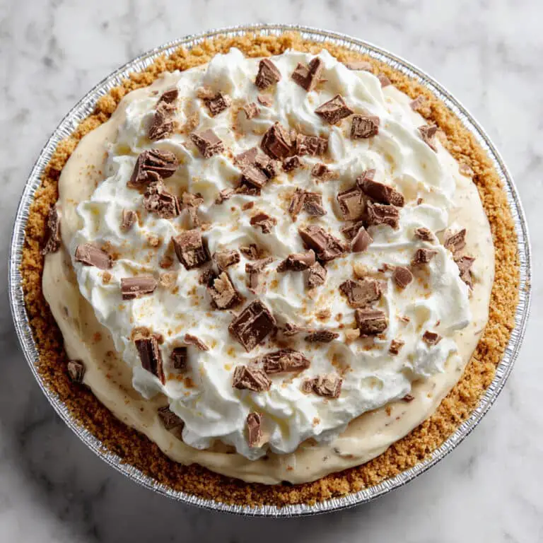 Peanut Butter Pie with Chocolate-Covered Peanut Butter Cups Recipe