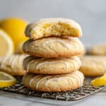 Lemon Thumbprint Cookies with Lemon Curd and Icing Recipe