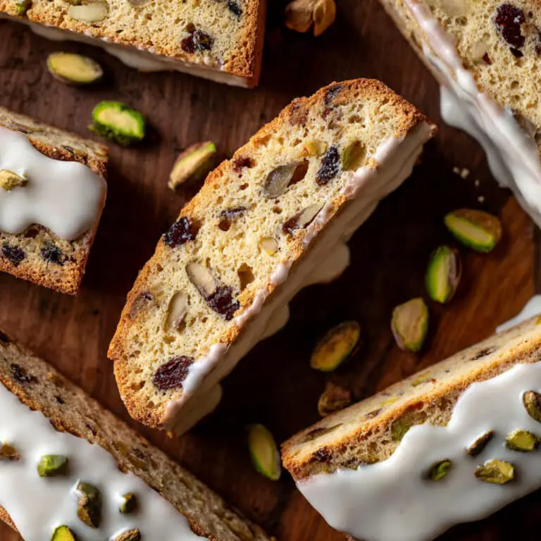 White Chocolate Cranberry Pistachio Biscotti Recipe