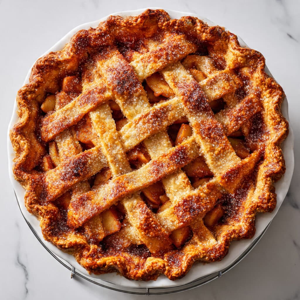 Grandma Ople’s Classic Apple Pie with Lattice Crust Recipe