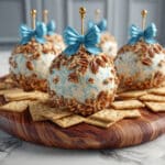 Honey Goat Cheese Balls with Apricot, Pecans, and Cinnamon Recipe