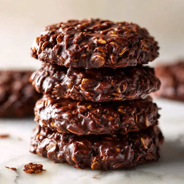 No-Bake Chocolate Peanut Butter Cookies Recipe