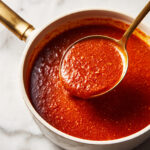 Roasted Red Pepper and Tomato Soup with Goat Cheese Recipe