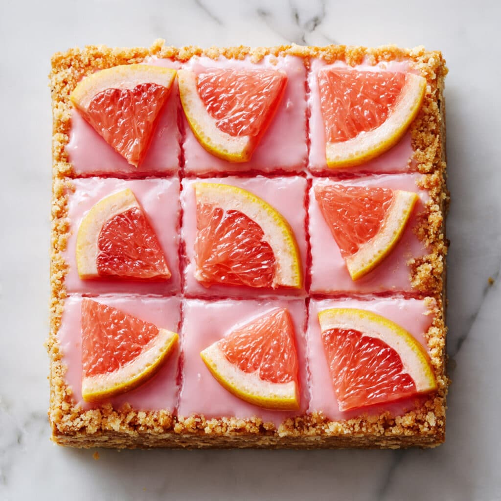 Grapefruit Bars Recipe
