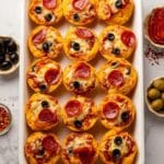 Pepperoni Pizza Muffins Recipe