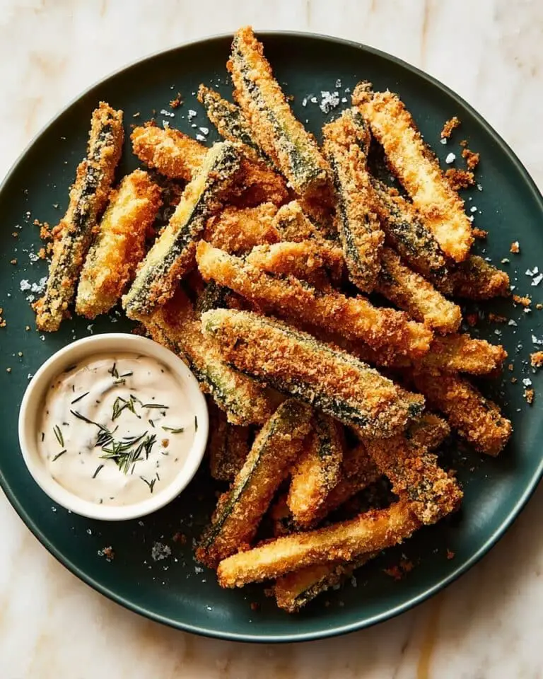 Crispy Fried Zucchini Recipe