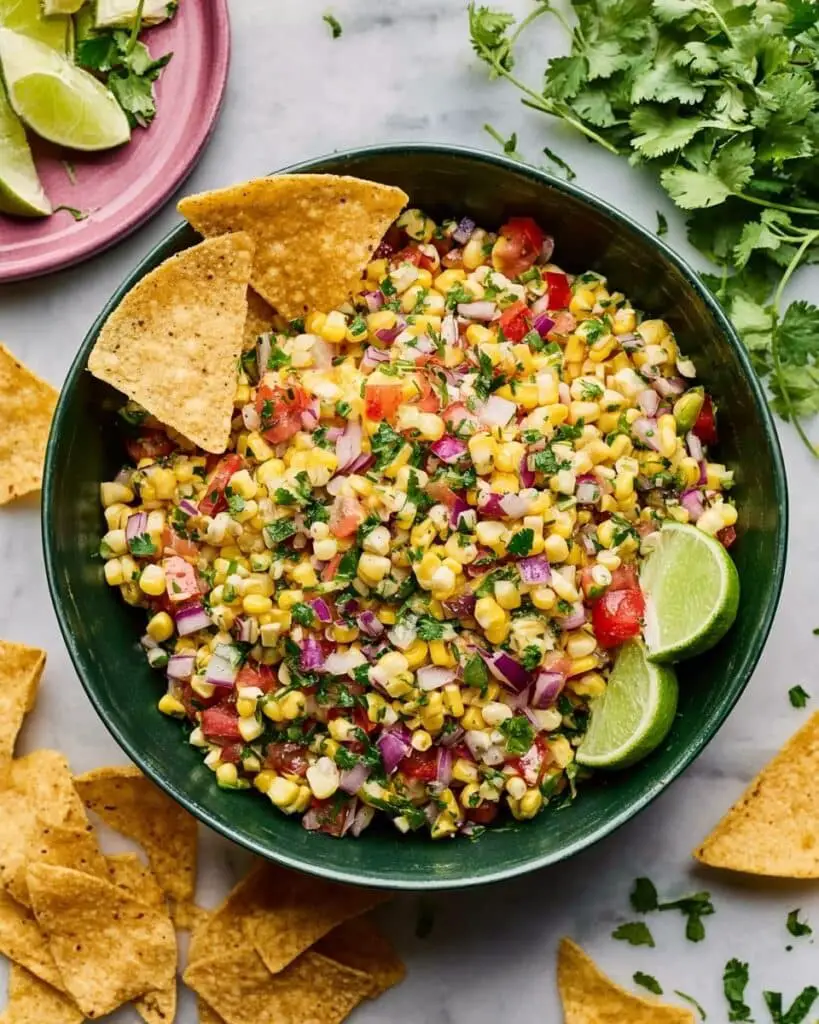 Fresh Corn Salsa Recipe (Chipotle Copycat) Recipe