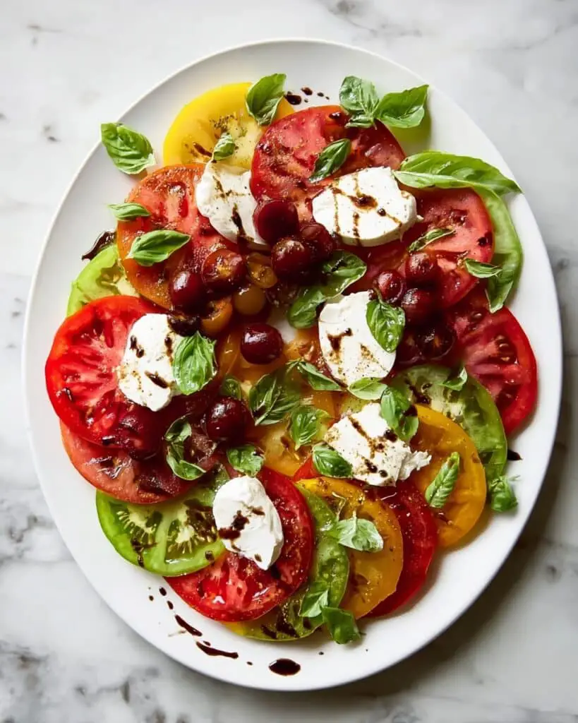 Caprese Salad with Balsamic Reduction Recipe