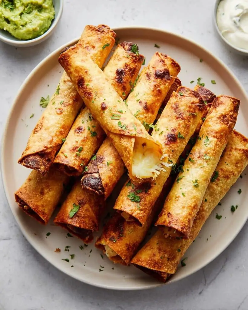 Chipotle Chicken Flautas Recipe