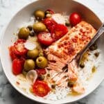 Salmon En Papillote with Tomato Butter Recipe