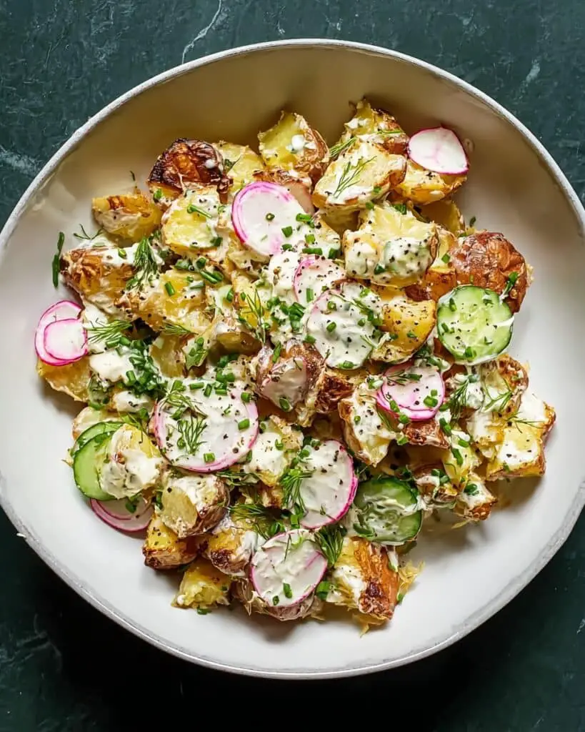 Smashed Potato Salad Recipe