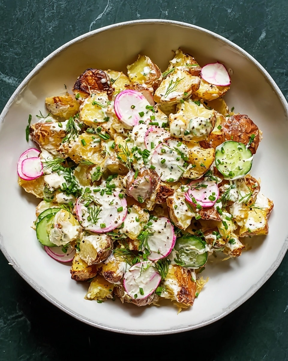 Smashed Potato Salad Recipe