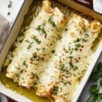 Green Chicken Enchiladas Recipe