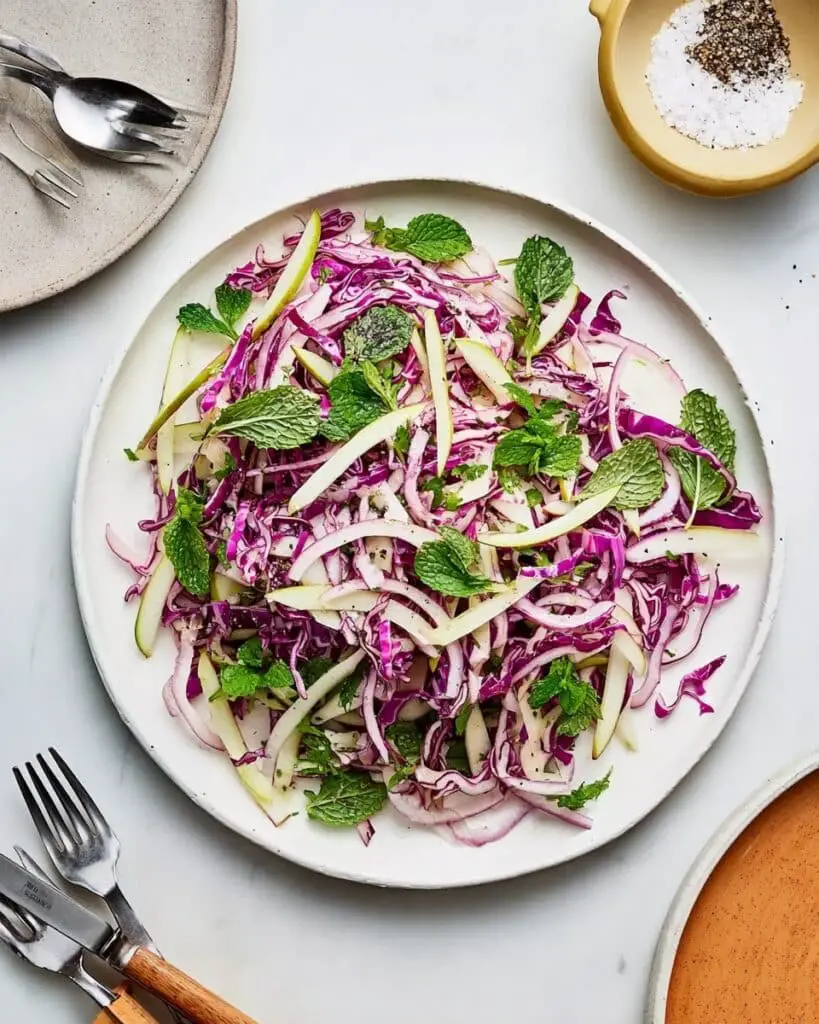 Red Cabbage and Apple Slaw Recipe