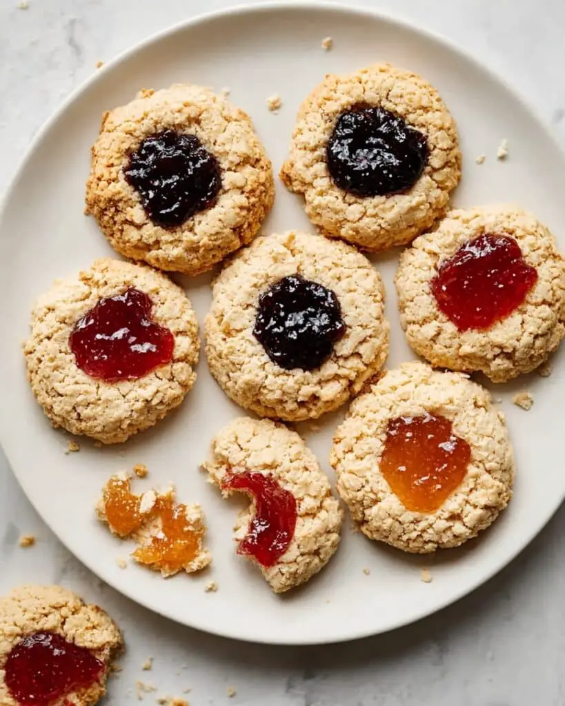 Jam Dot Oat Scones Recipe