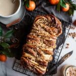 Coconut French Toast with Apples and Pecans Recipe