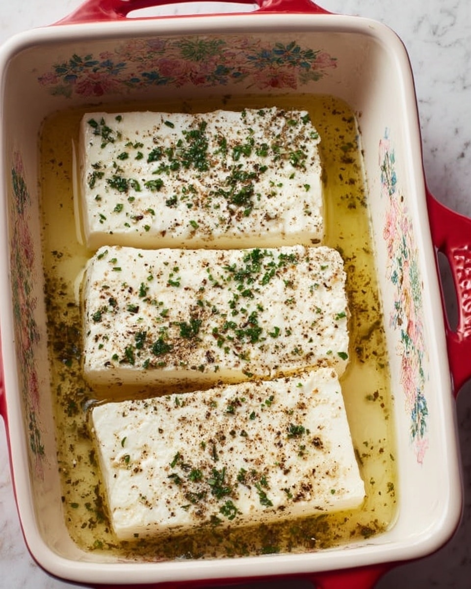 A woman's hand holds a small slice of toasted bread with visible light golden crust. On top of the bread is a thick layer of creamy white cheese spread, partly melted. Sitting on the cheese are several dark brown glazed pecans clustered together. Glossy amber-colored honey is drizzled over the nuts and cheese, catching light to show a sticky texture. Small green herb leaves are sprinkled on top, adding a pop of color. In the background, there is a blurred white bowl filled with more cheese and pecans and slices of toasted bread on a soft gray cloth, all set on a white marbled surface. Photo taken with an iphone --ar 4:5 --v 7
