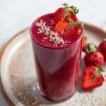 Anti-Inflammatory Beet and Strawberry Smoothie Recipe