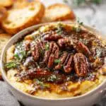 Baked Feta Dip with Fig Preserves and Toasted Pecans Recipe