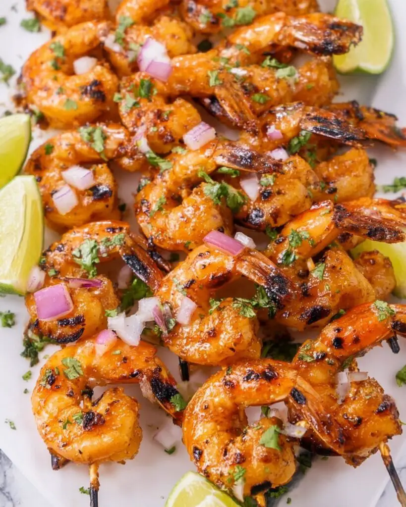 Chili Lime Grilled Shrimp Skewers Recipe