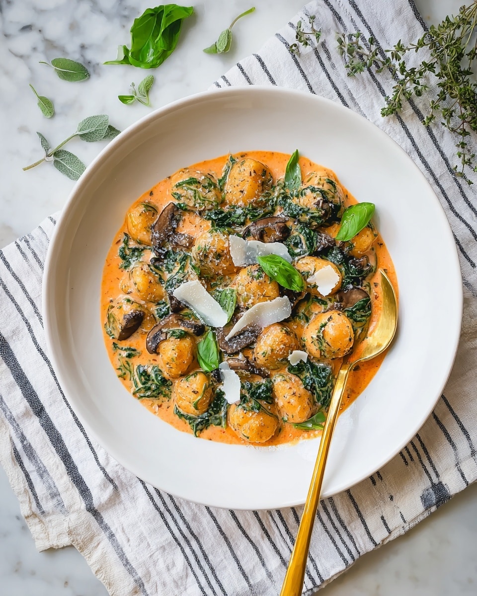 The image shows a white pot with two handles, filled with a stew-like dish. The bottom layer is a rich reddish-brown sauce with visible pieces of light brown and beige beans or small vegetables spread evenly. On top of this is a thick layer of fresh, bright green chopped spinach leaves that cover most of the pot’s surface. A wooden spoon with a natural brown texture is dipped into the stew, resting on the left side inside the pot. The pot is placed on a white marbled surface that adds a clean and subtle pattern to the background. photo taken with an iphone --ar 4:5 --v 7